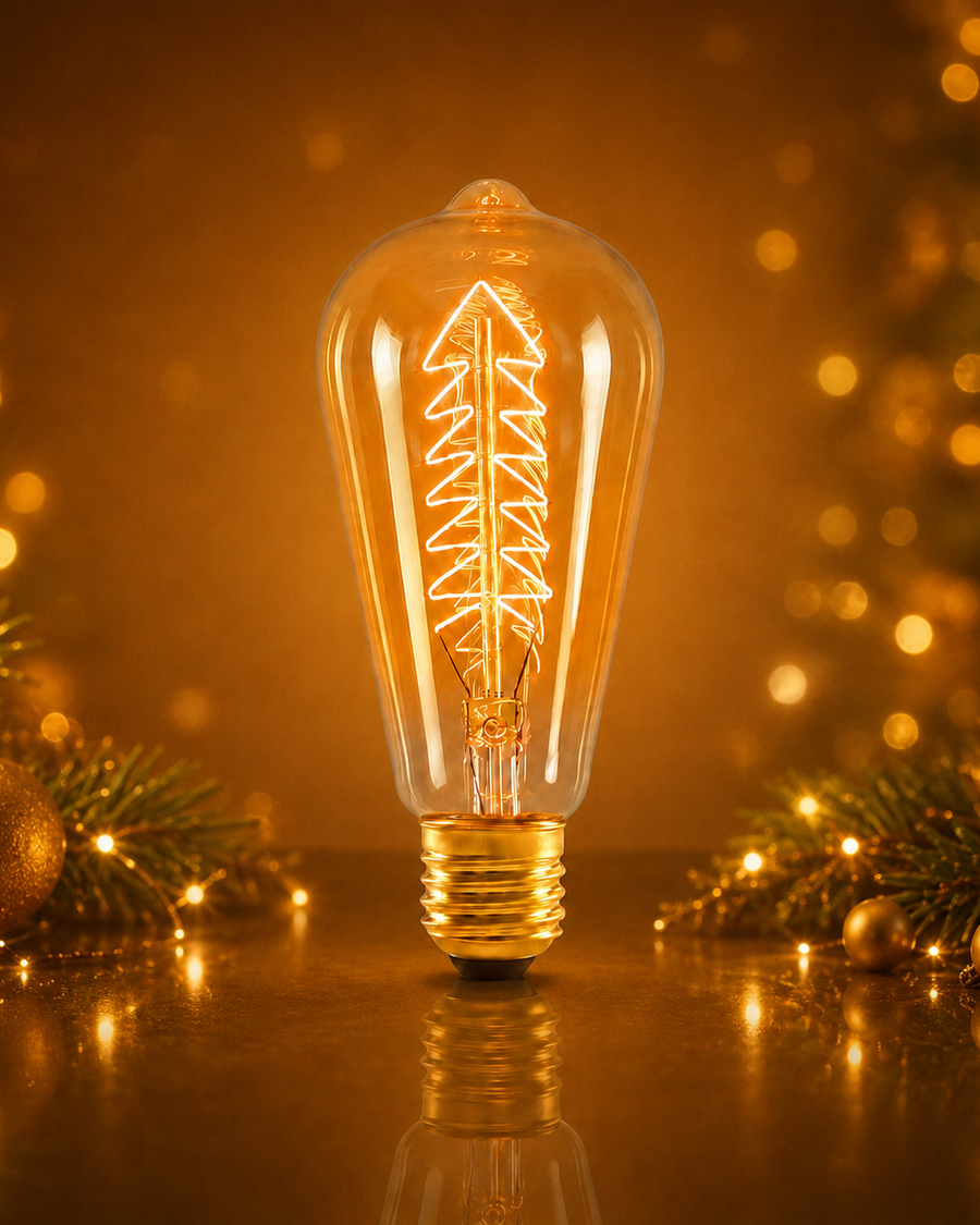 Festive Strainless Incandescent Bulb