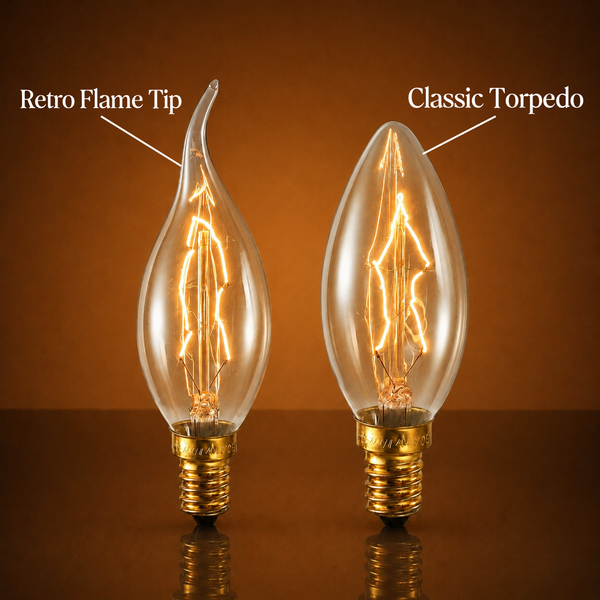 Strainless Incandescent Bulb for Chandeliers